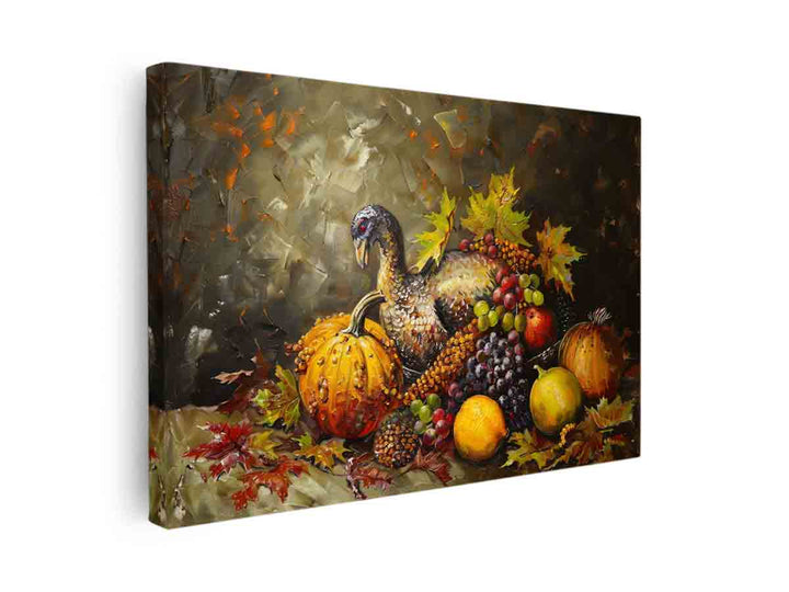 Thanksgiving canvas Print