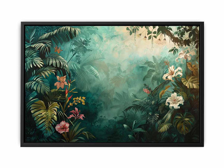 Tropical canvas Print