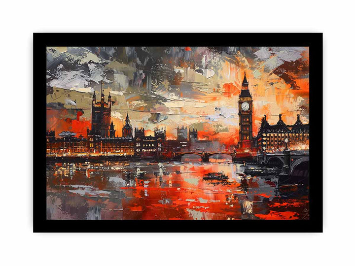 London Art framed Print