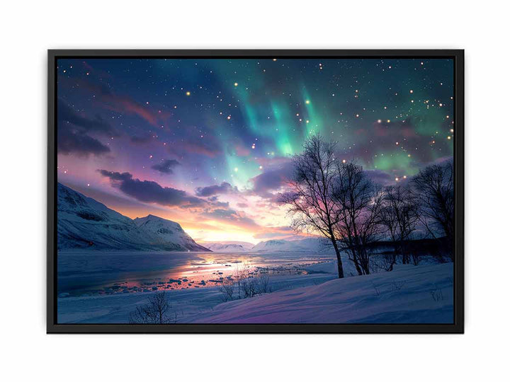 Northern Lights canvas Print