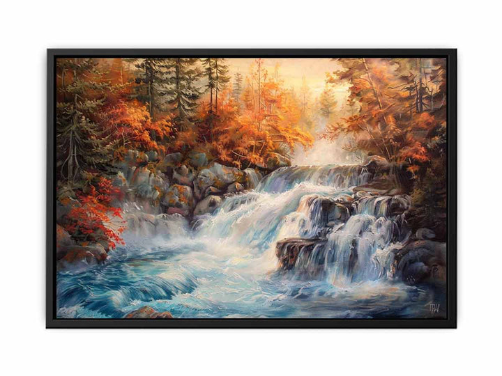 Quiet Waterfall canvas Print