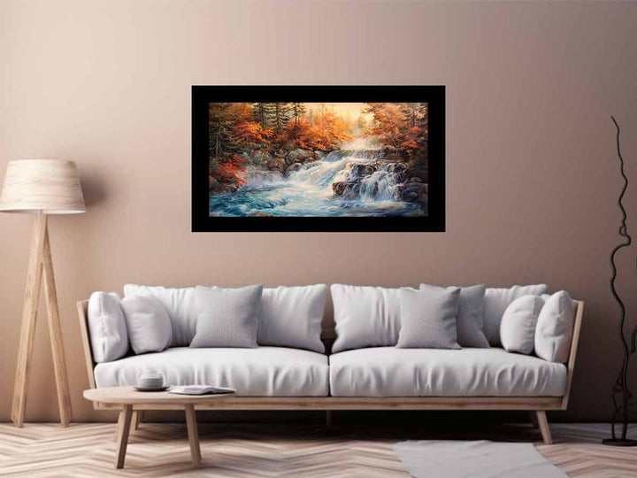 Quiet Waterfall Art Print