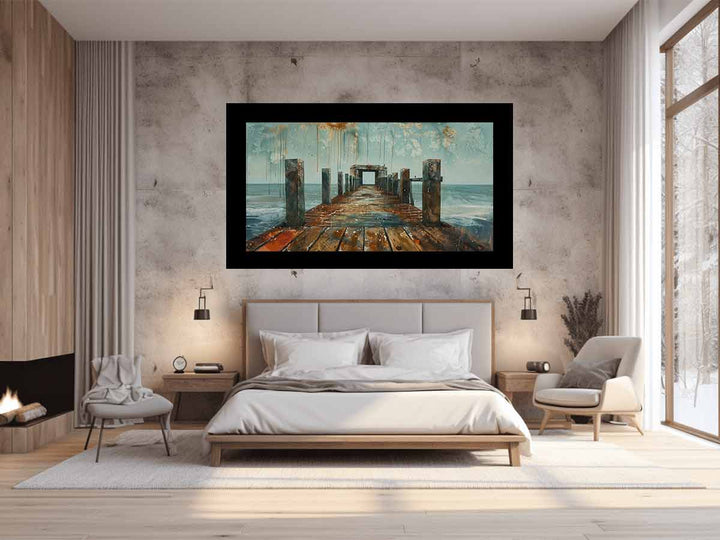 Pier Art Print