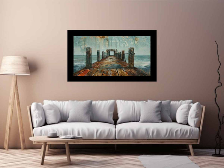 Pier Art Print