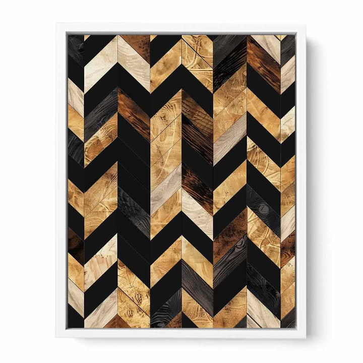 Herringbone Zigzag Painting