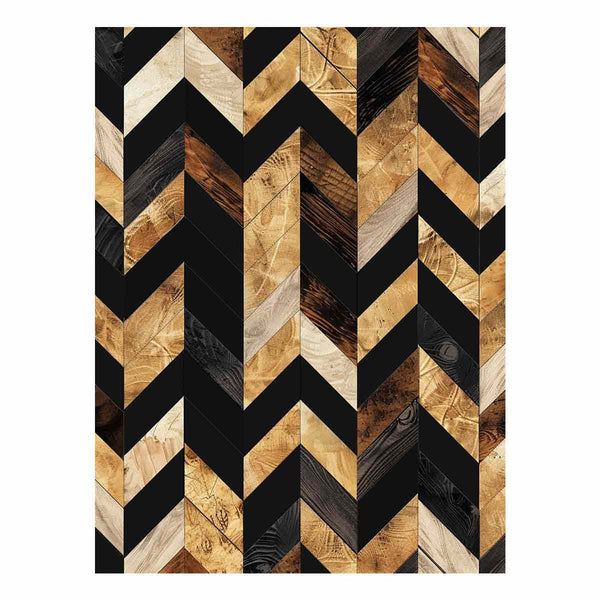 Herringbone Zigzag  Art Print