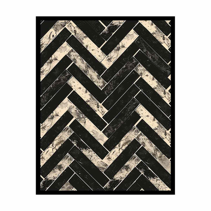 Zigzag Pattern canvas Print