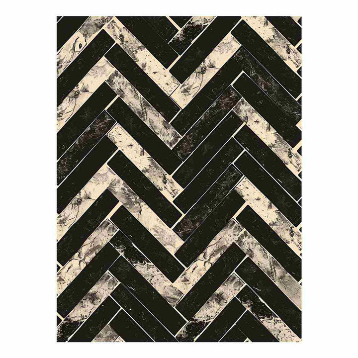 Zigzag Pattern Art Print