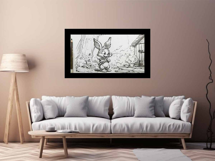 Rabbit  Art Print