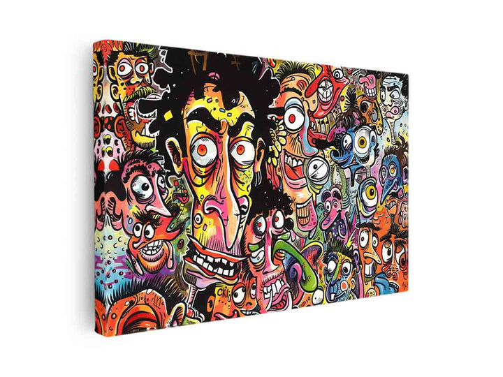 Loot At canvas Print