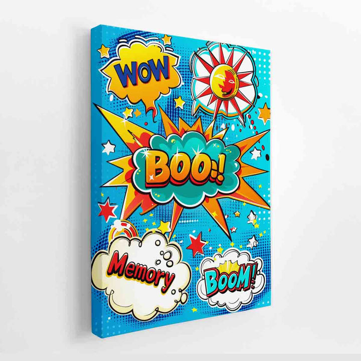 Boom 2 canvas Print