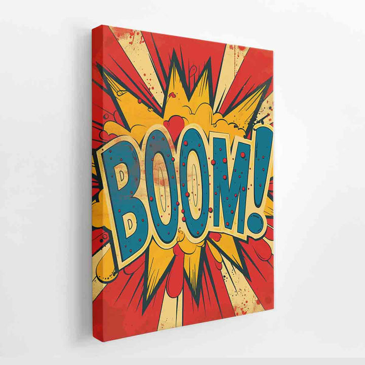 Boom 3 canvas Print