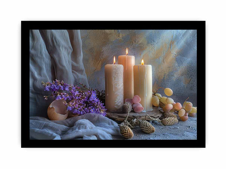 Spa Still Life framed Print