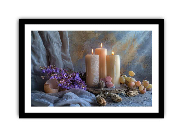 Spa Still Life framed Print