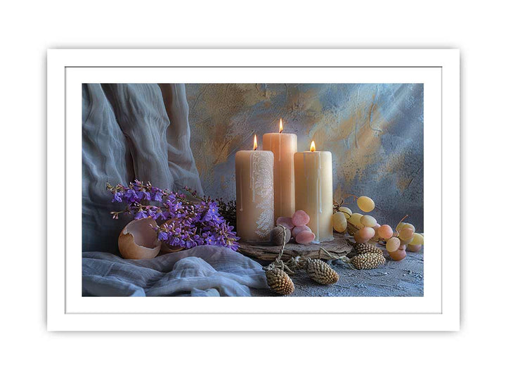 Spa Still Life framed Print