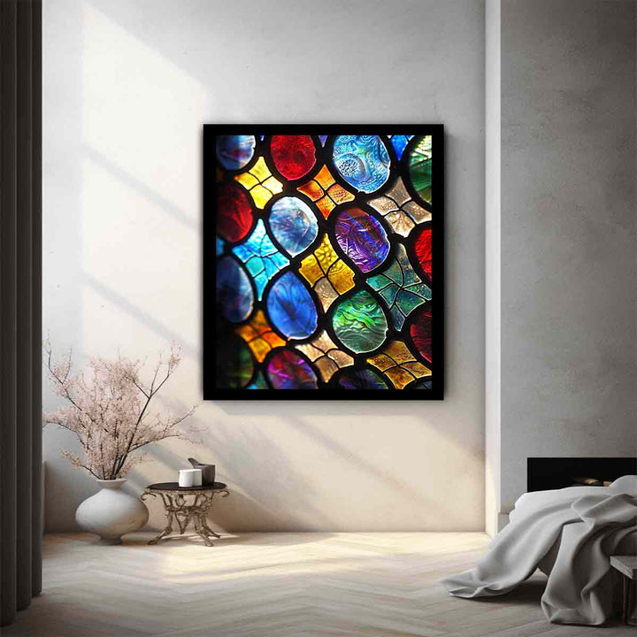 Glass Pattern Art Print