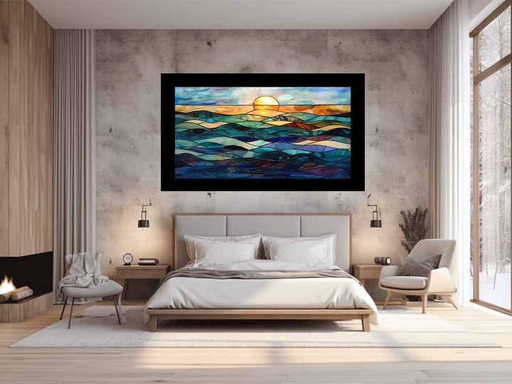 Ocean Glass  Art Print