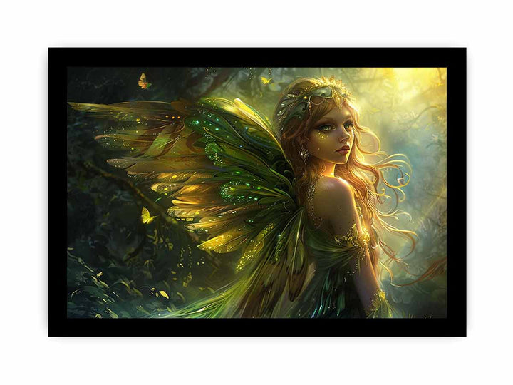 Angel framed Print