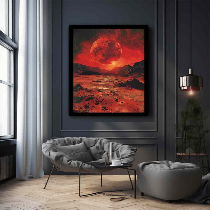 Red Planet Art Print