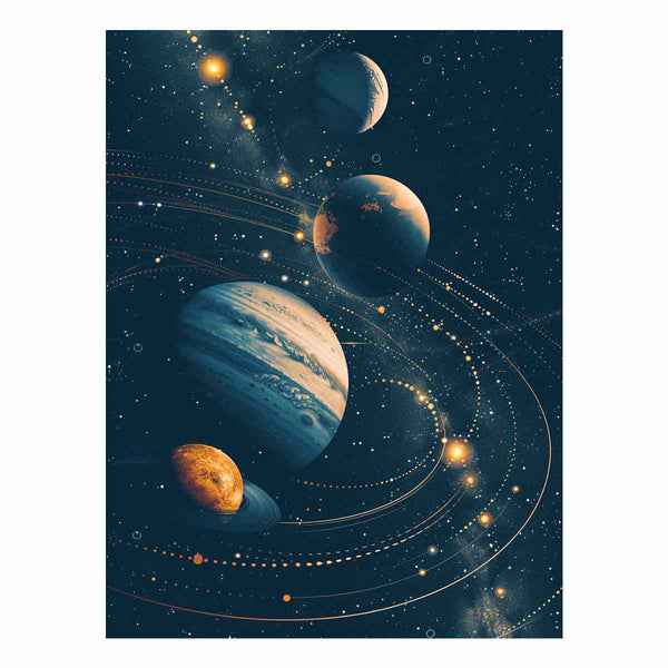 The Solar System Art Print