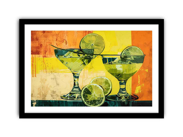 Margarita Poster framed Print