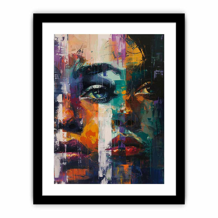 Two In one framed Print