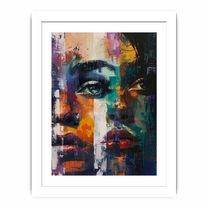 Two In one framed Print