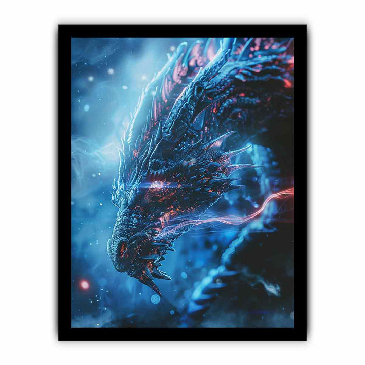 Dragon framed Print