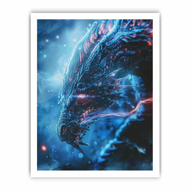 Dragon framed Print