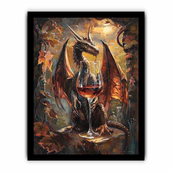 Dragon 2 framed Print