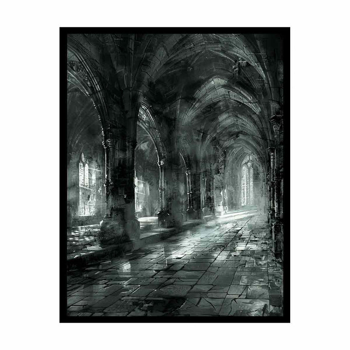 Path canvas Print