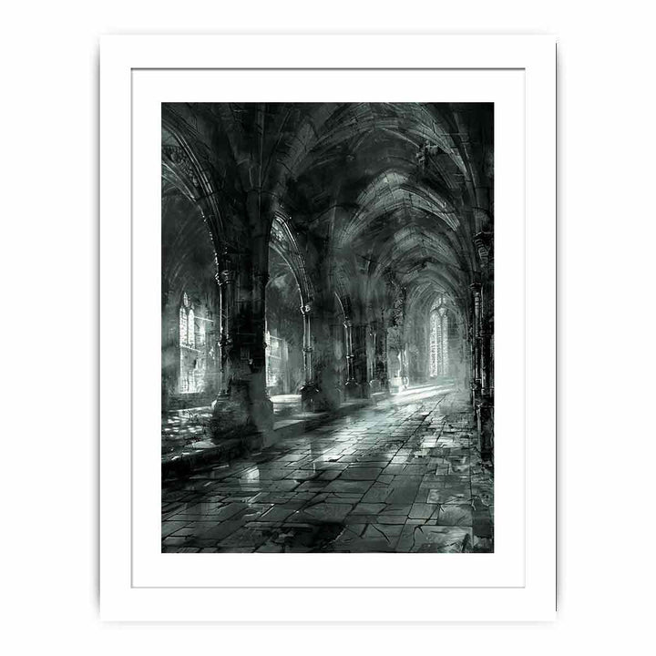 Path framed Print