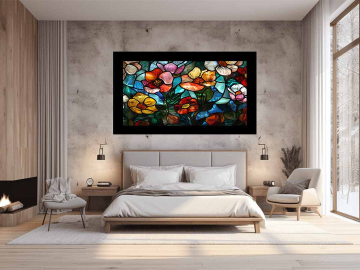 Flower Galss Art Print