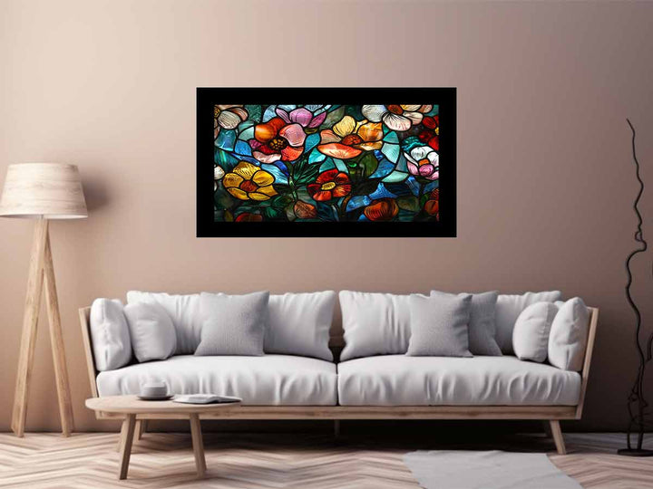 Flower Galss Art Print