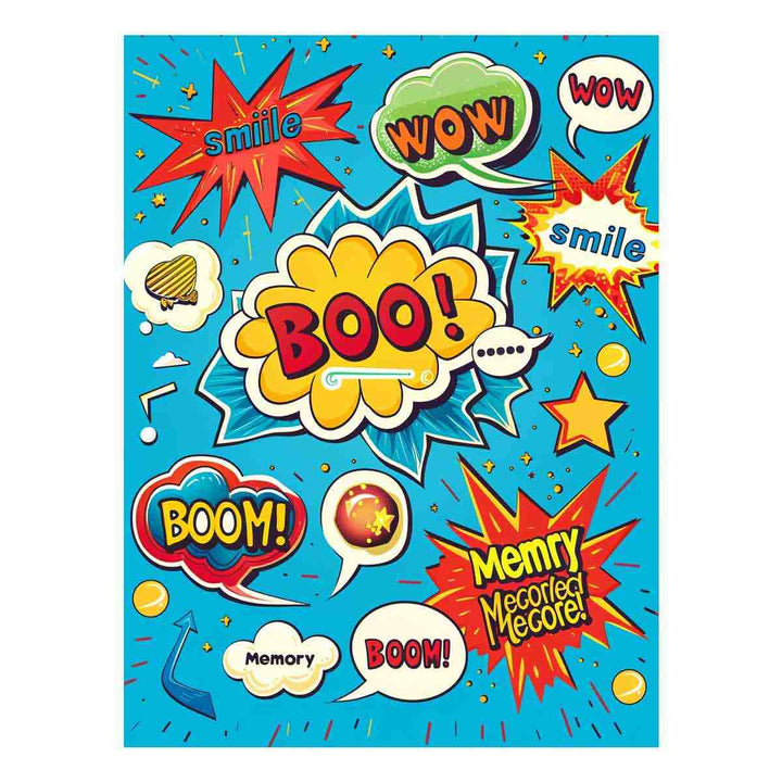 Boom Graphics Pop Art Art Print