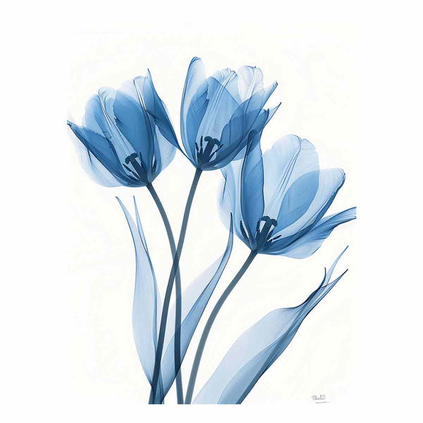 Three Tulips Art Print