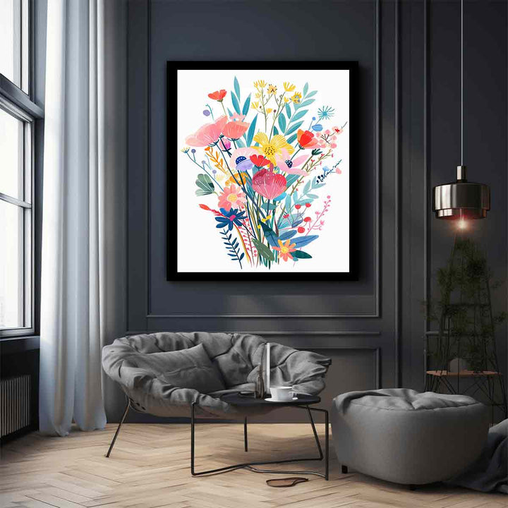 Flower Bouquet Art Print