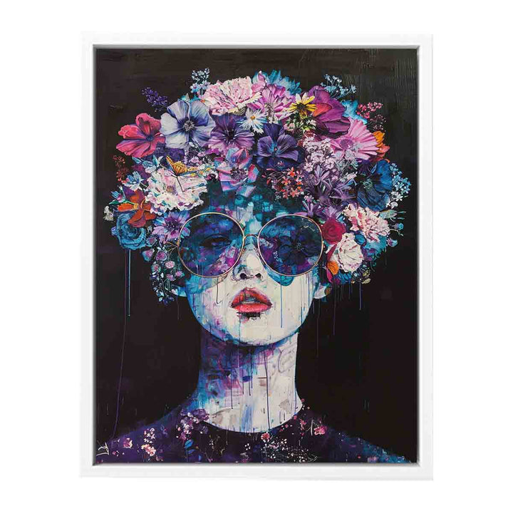 Floral Head Painting