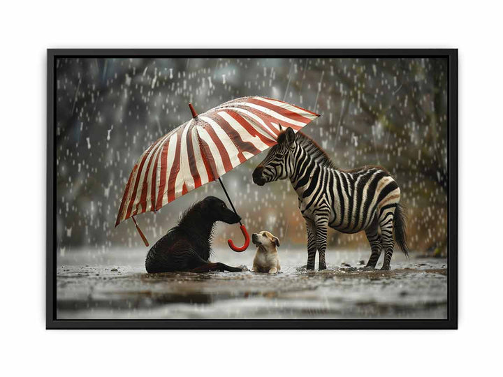 Animal Love canvas Print