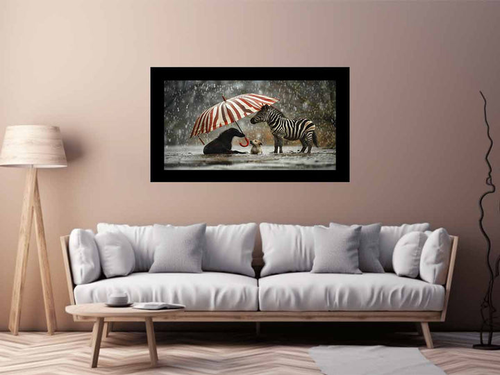 Animal Love Art Print