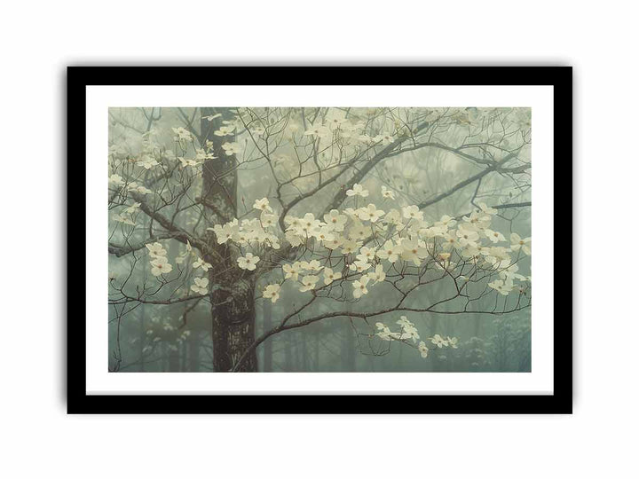 Dogwoo Tree framed Print