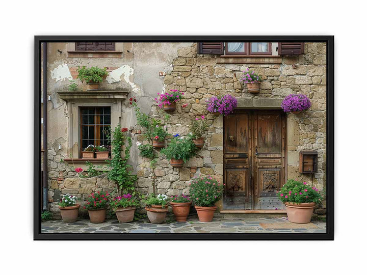 Old Door canvas Print