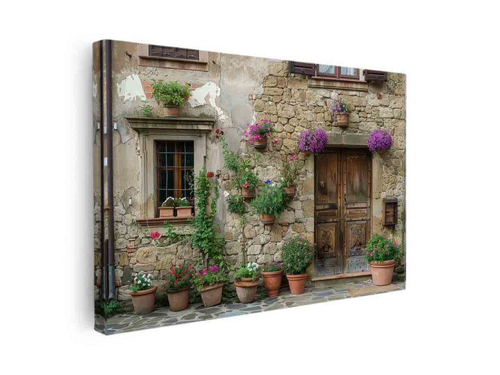 Old Door canvas Print