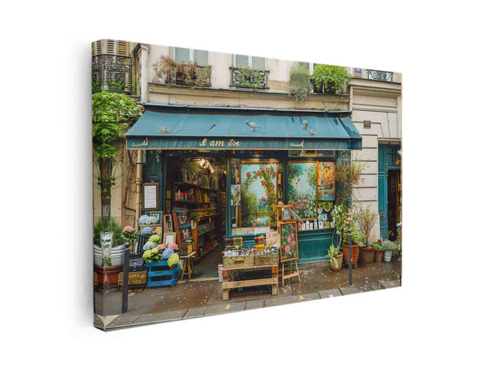 Paris Shop canvas Print