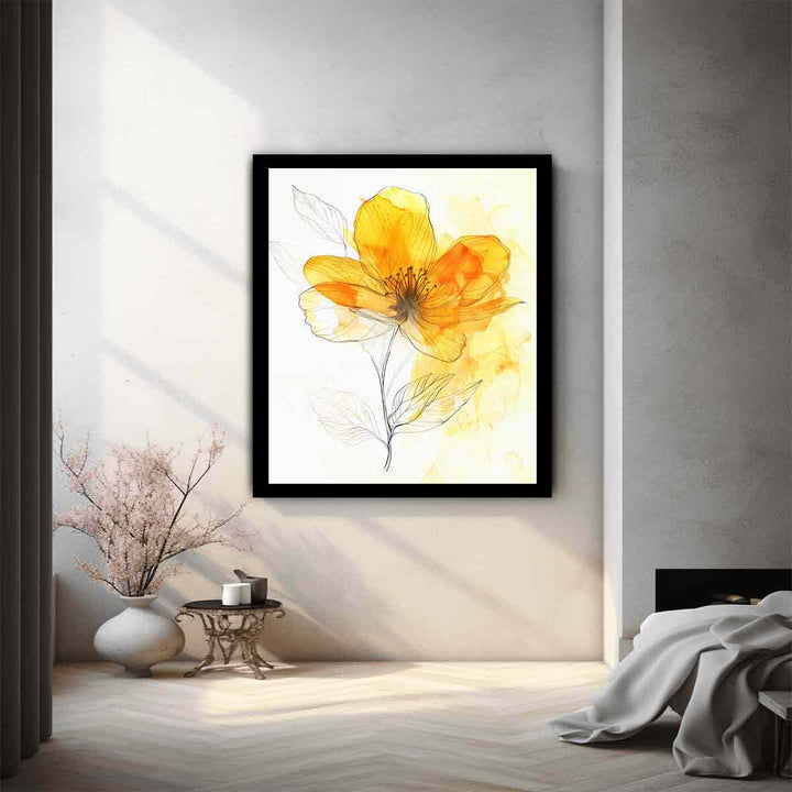 Yellow Flower Art Print