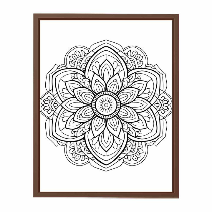 Color Me Mandala Painting