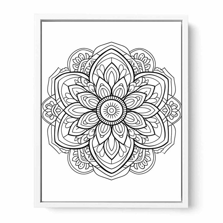 Color Me Mandala Painting