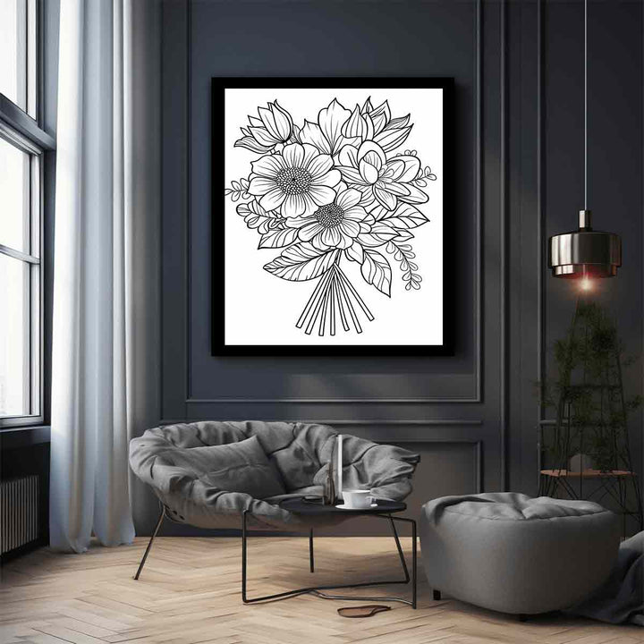 Color Me Floral Art Print