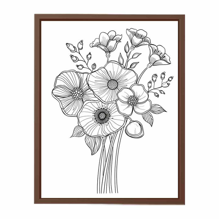 Color Me Floral  Art Painting