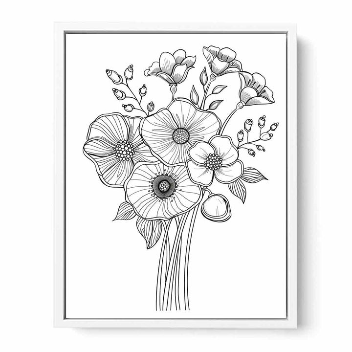 Color Me Floral  Art Painting